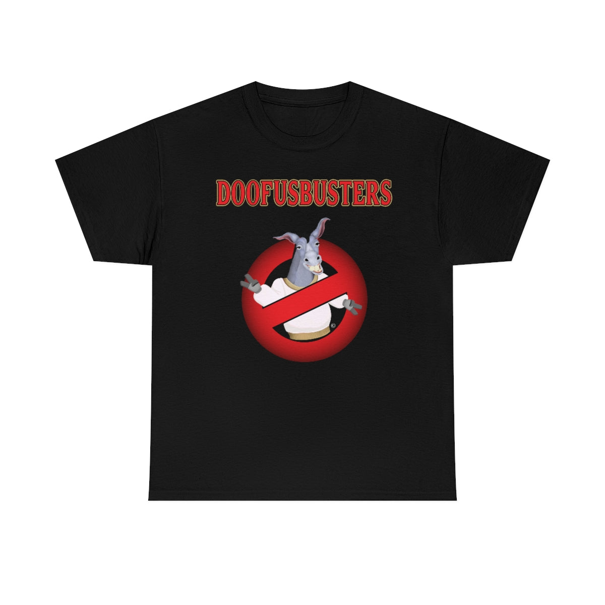 Doofus Busters Ghost Busters Parody Short Sleeve T-Shirt Unisex
