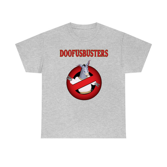 Doofus Busters Ghost Busters Parody Short Sleeve T-Shirt Unisex