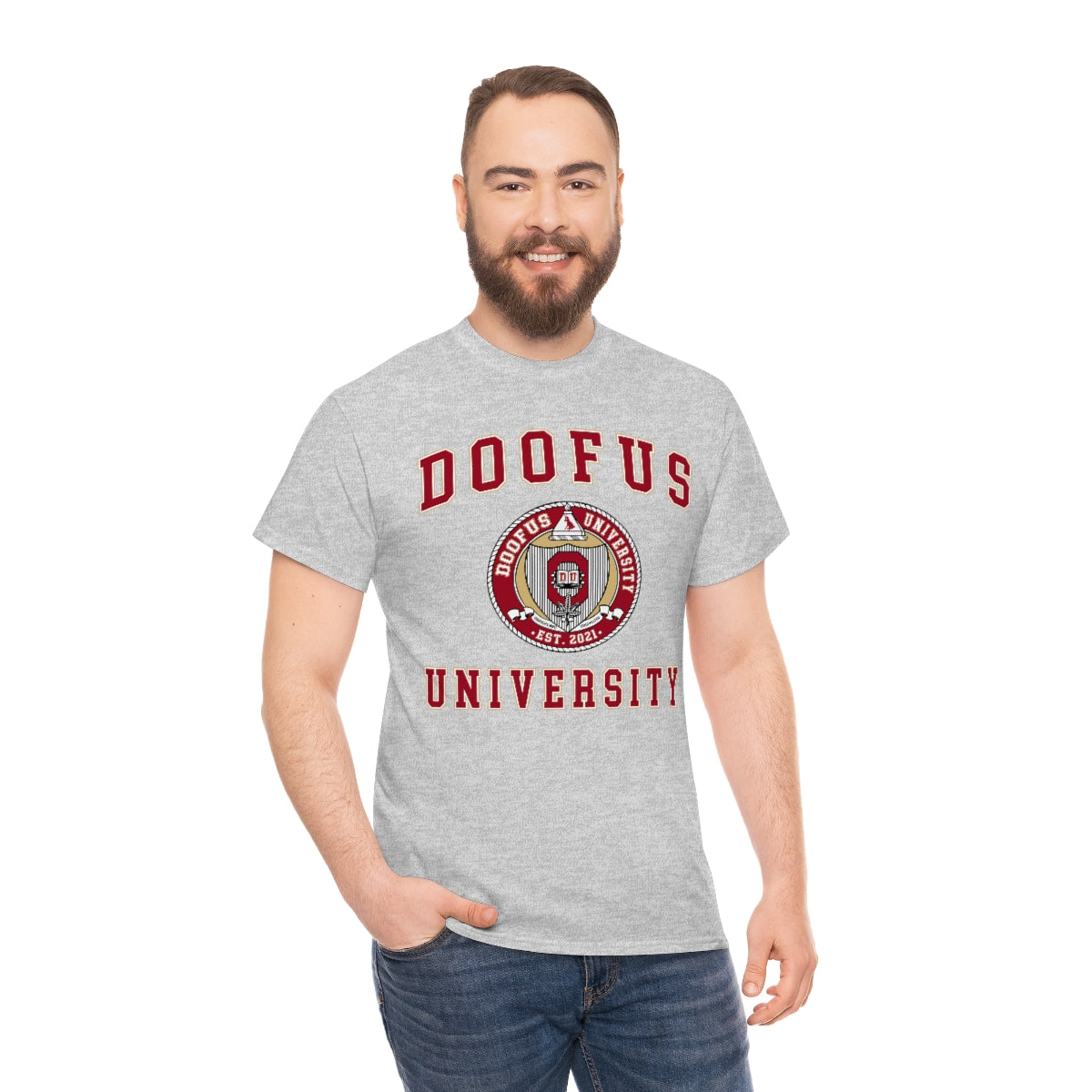 Doofus University ™ Ohio Style Unisex Short Sleeve T Shirt Funny Gag Gift Idea