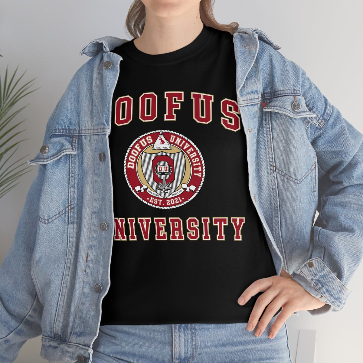 Doofus University ™ Ohio Style Unisex Short Sleeve T Shirt Funny Gag Gift Idea