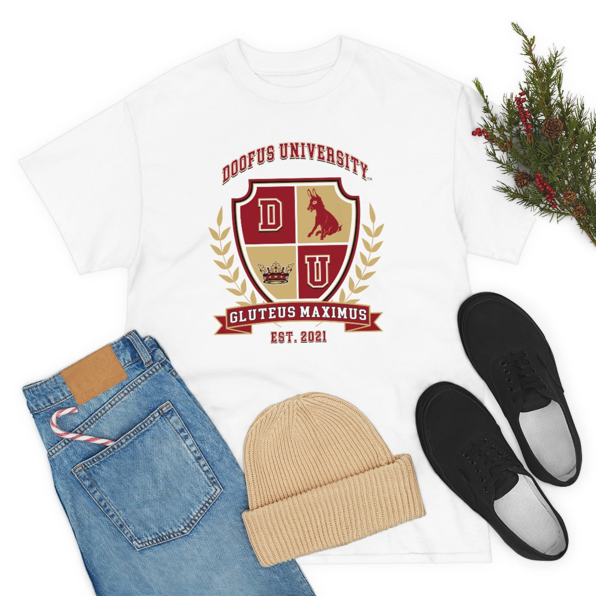 Official Doofus University™ Logo Unisex Short Sleeve Tee