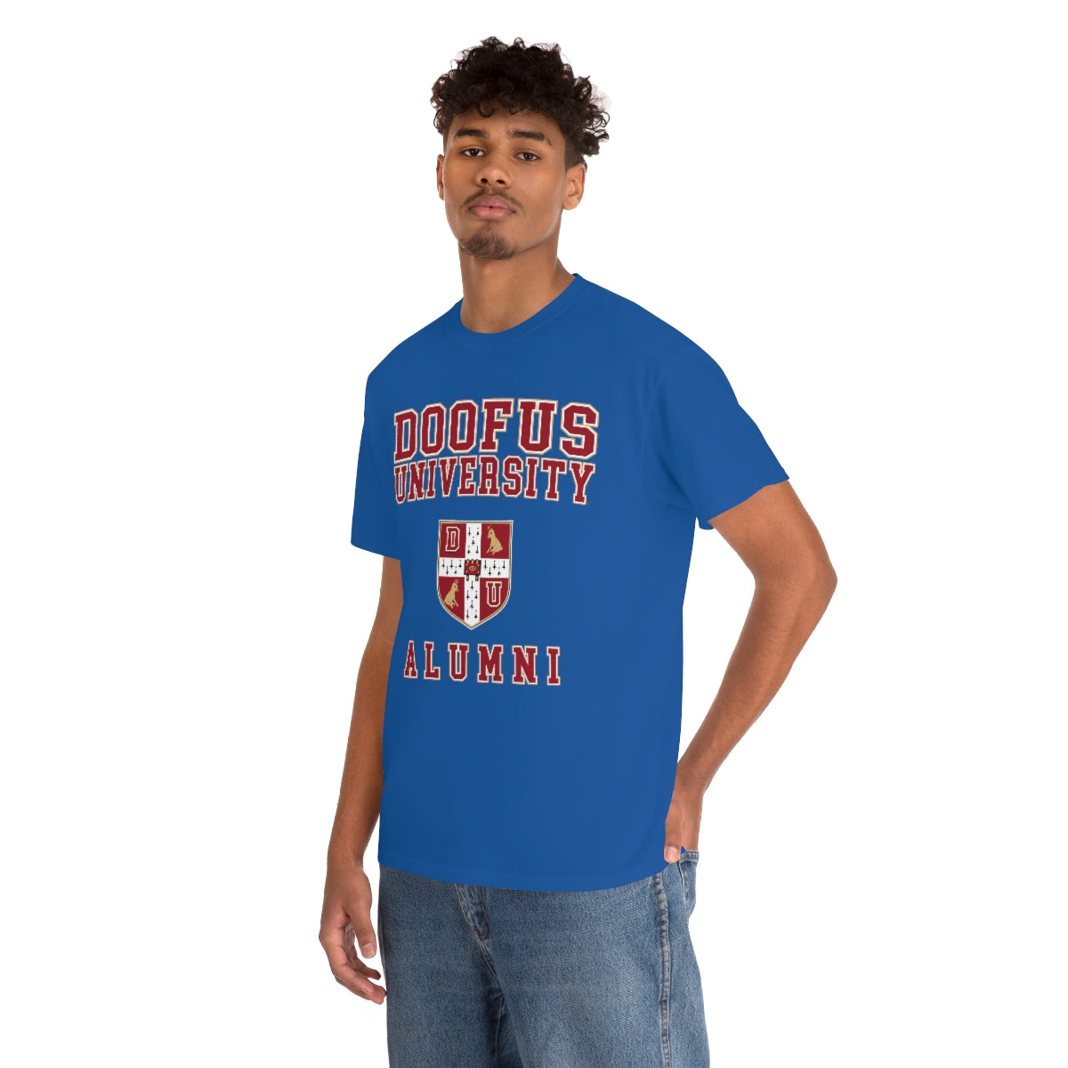 Doofus University™ Alumni Unisex Funny Gift Idea Short Sleeve T Shirt