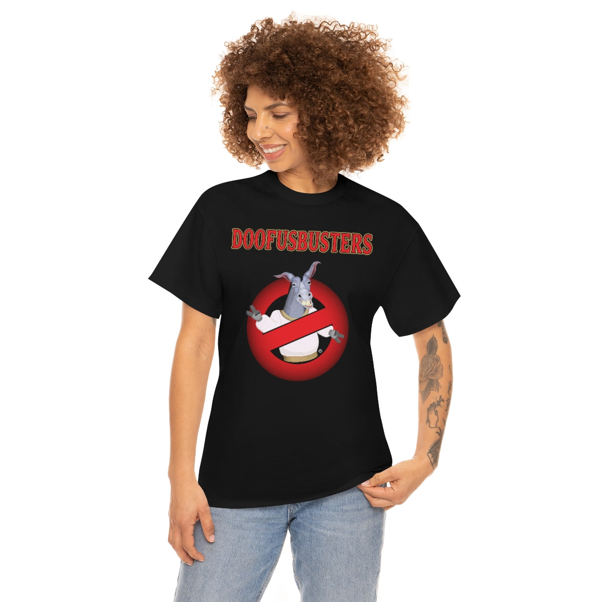 Doofus Busters Ghost Busters Parody Short Sleeve T-Shirt Unisex