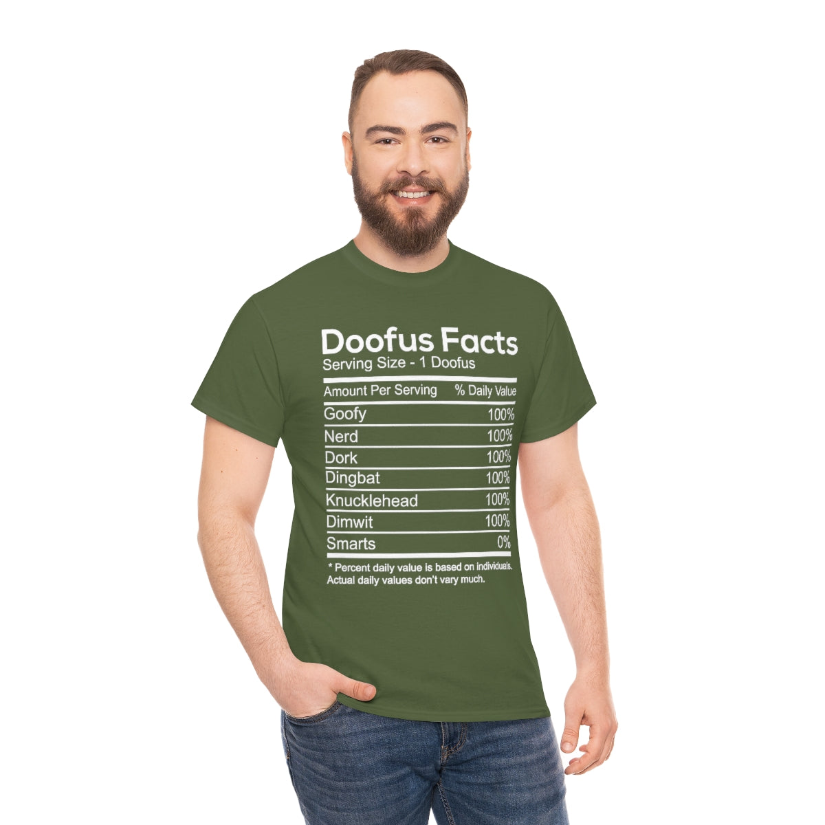Doofus Facts Unisex Short Sleeve Tee