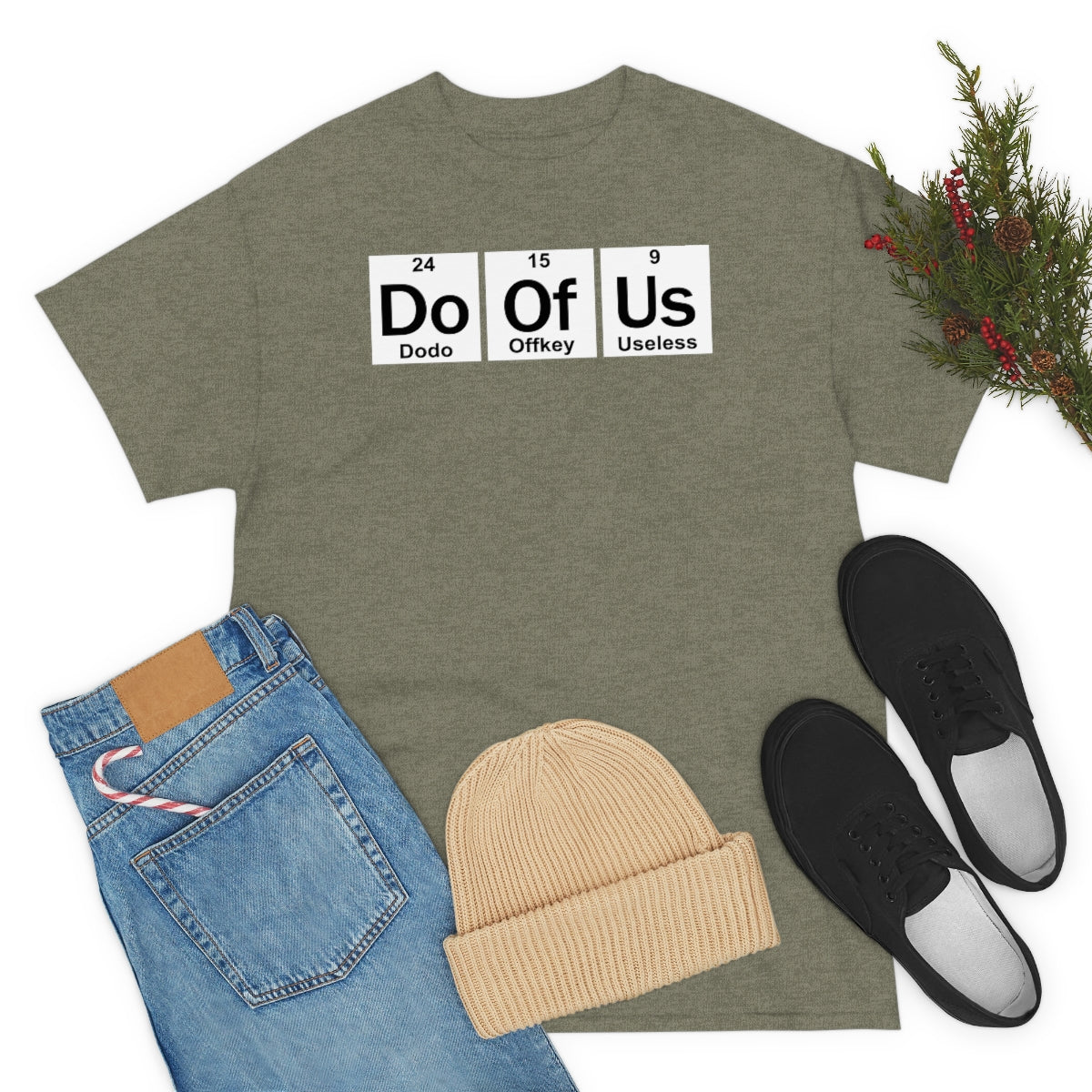 Element Style Doofus T-Shirt Unisex Short Sleeve Funny Gag GIft