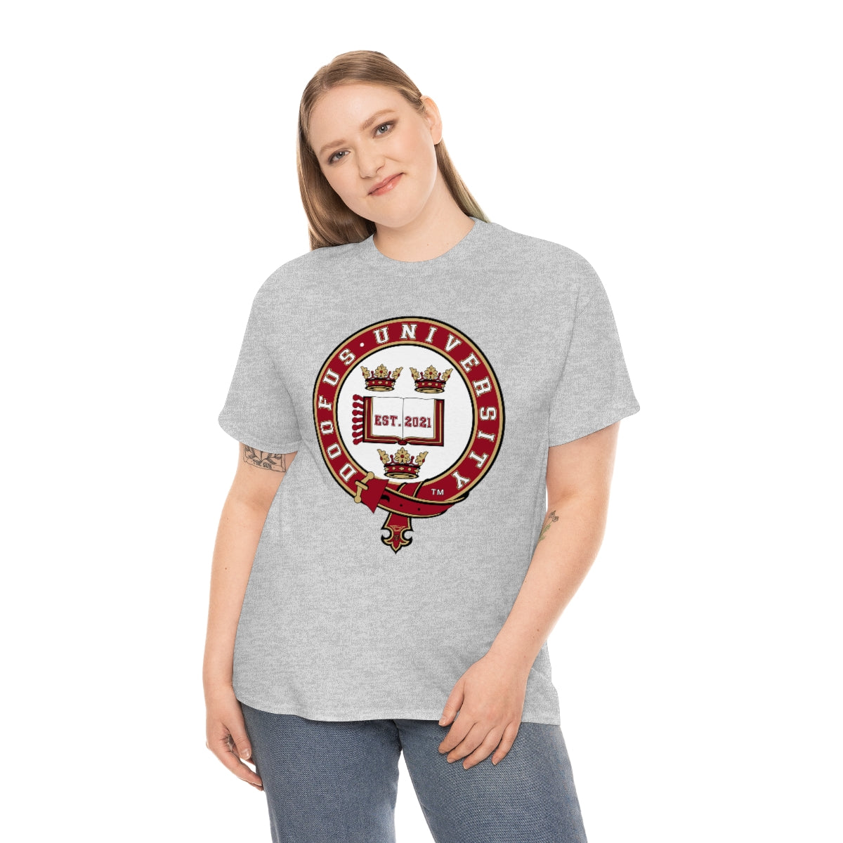 Doofus University™ Oxford University Style Unisex Funny Gag Gift Idea Humorous T Shirt