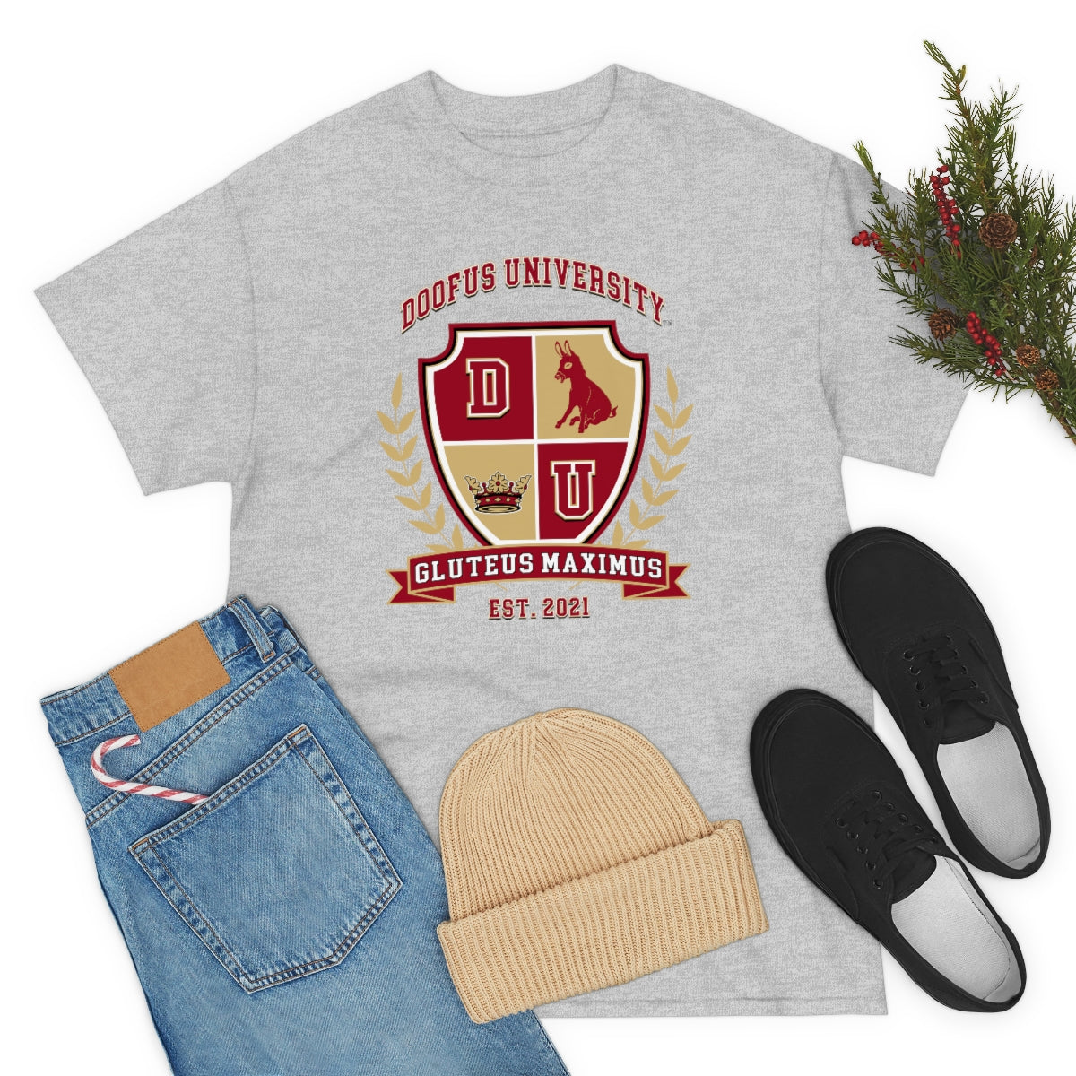 Official Doofus University™ Logo Unisex Short Sleeve Tee