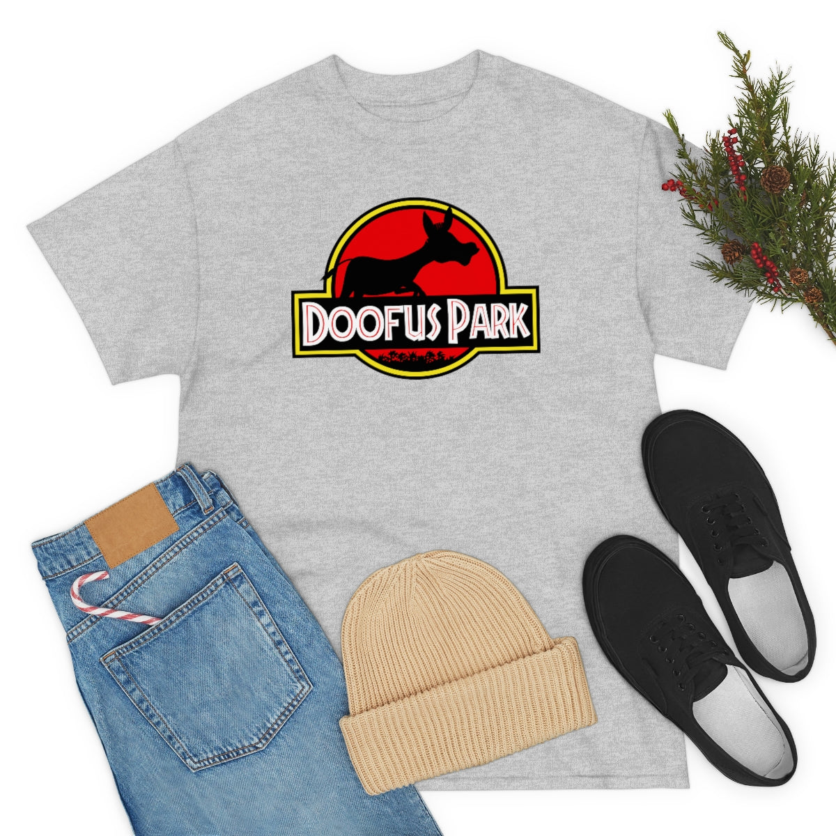 Doofus Park Jurassic Fun Unisex Short Sleeve Tee Funny Gag Gift Idea