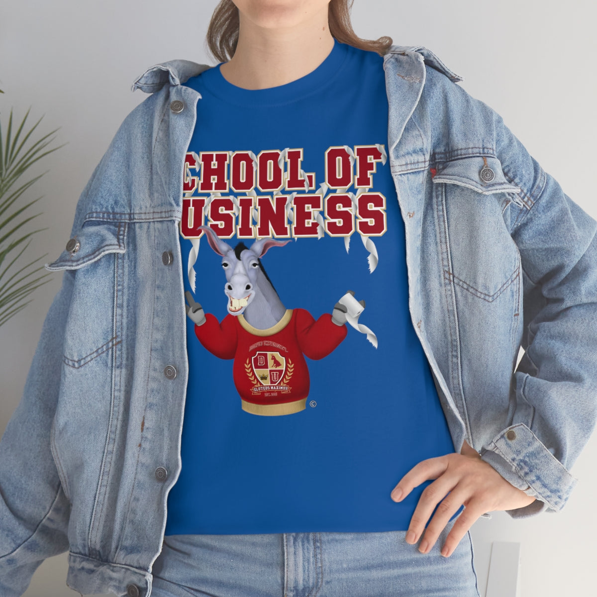 School of Business Unisex T-Shirt Funny Shirt Gag Gift Idea