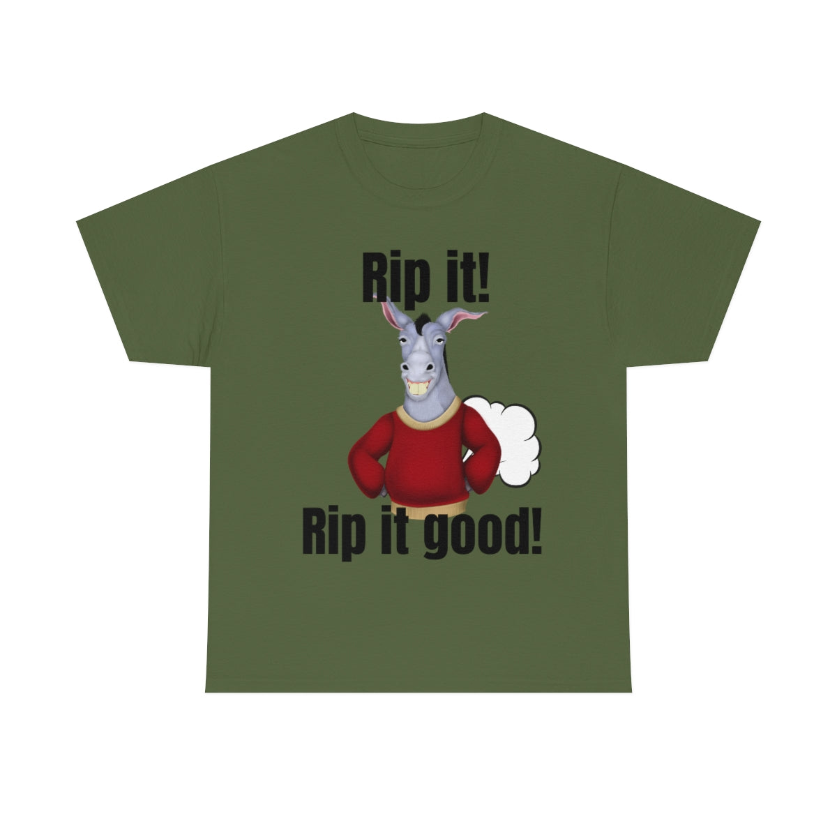 Rip it! Funny Unisex Heavy Cotton Tee