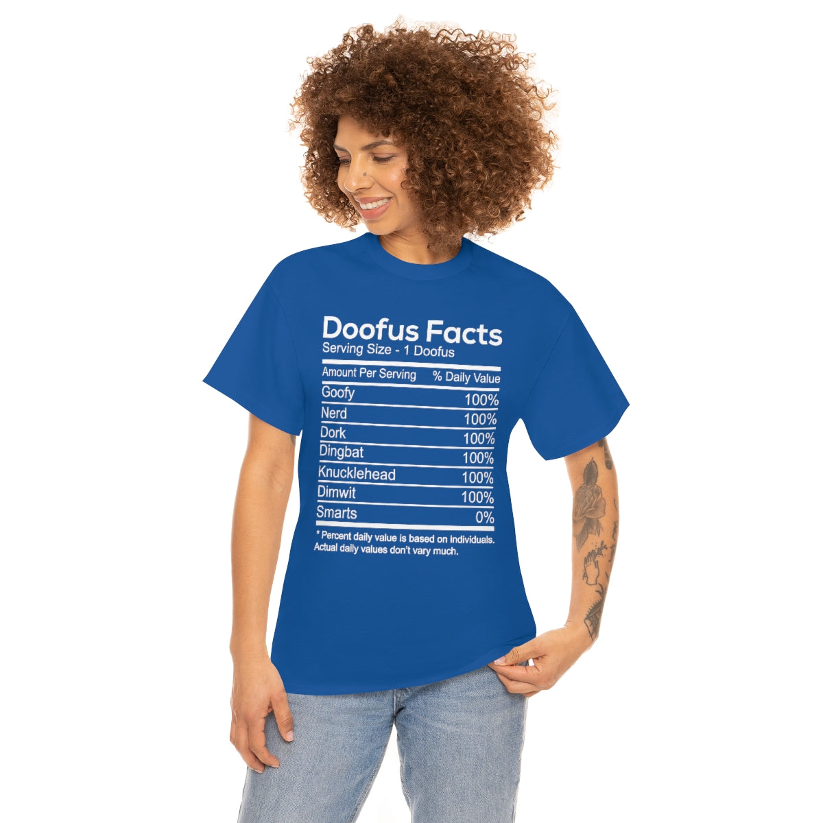 Doofus Facts Unisex Short Sleeve Tee