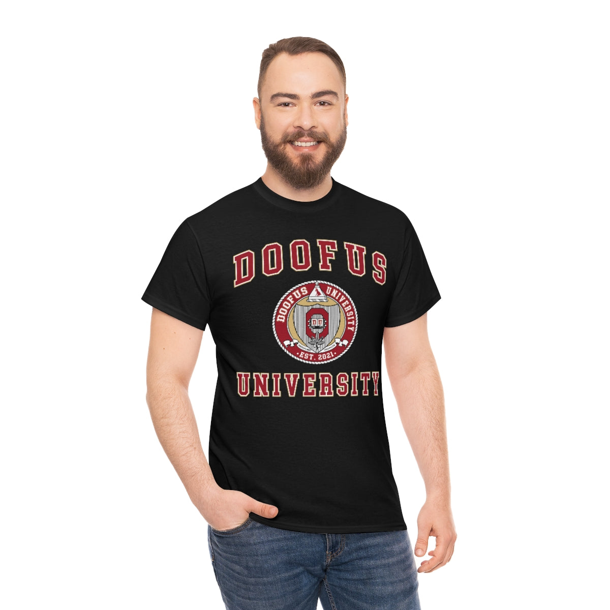 Doofus University ™ Ohio Style Unisex Short Sleeve T Shirt Funny Gag Gift Idea