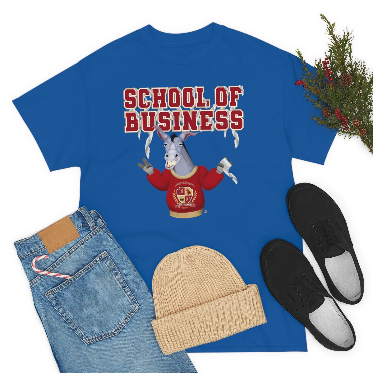 School of Business Unisex T-Shirt Funny Shirt Gag Gift Idea