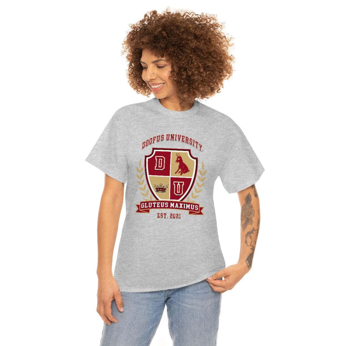 Official Doofus University™ Logo Unisex Short Sleeve Tee