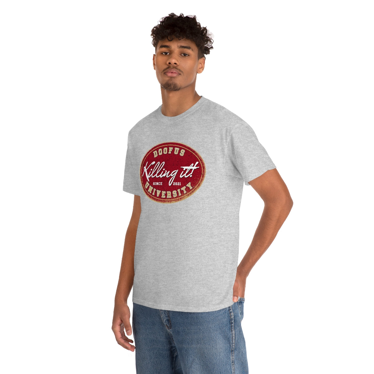 Killing It at Doofus University™ Unisex Short Sleeve Tee