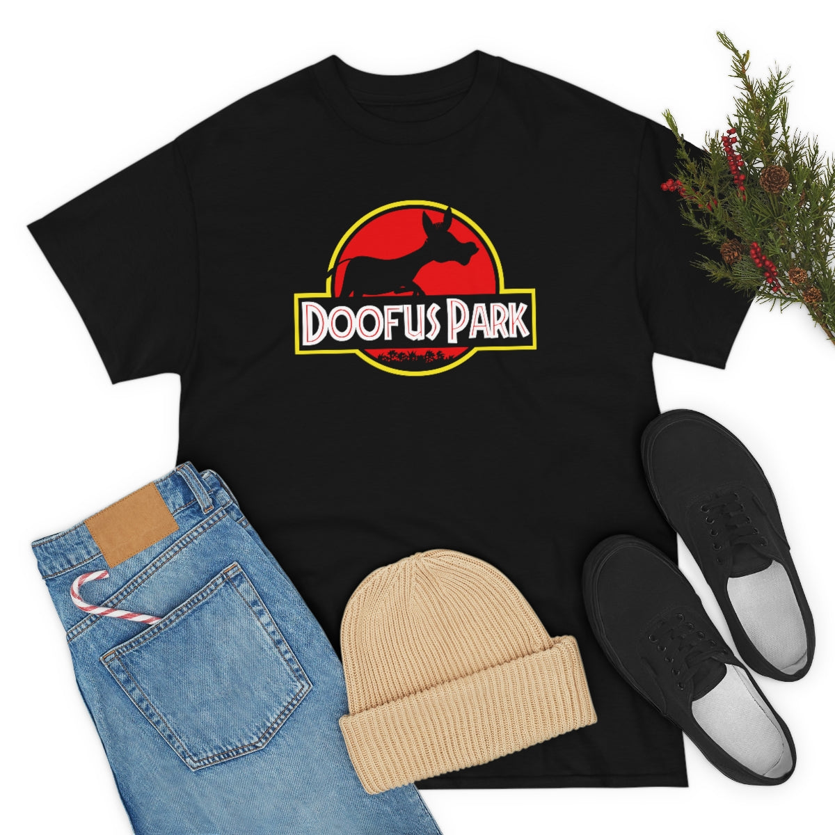 Doofus Park Jurassic Fun Unisex Short Sleeve Tee Funny Gag Gift Idea