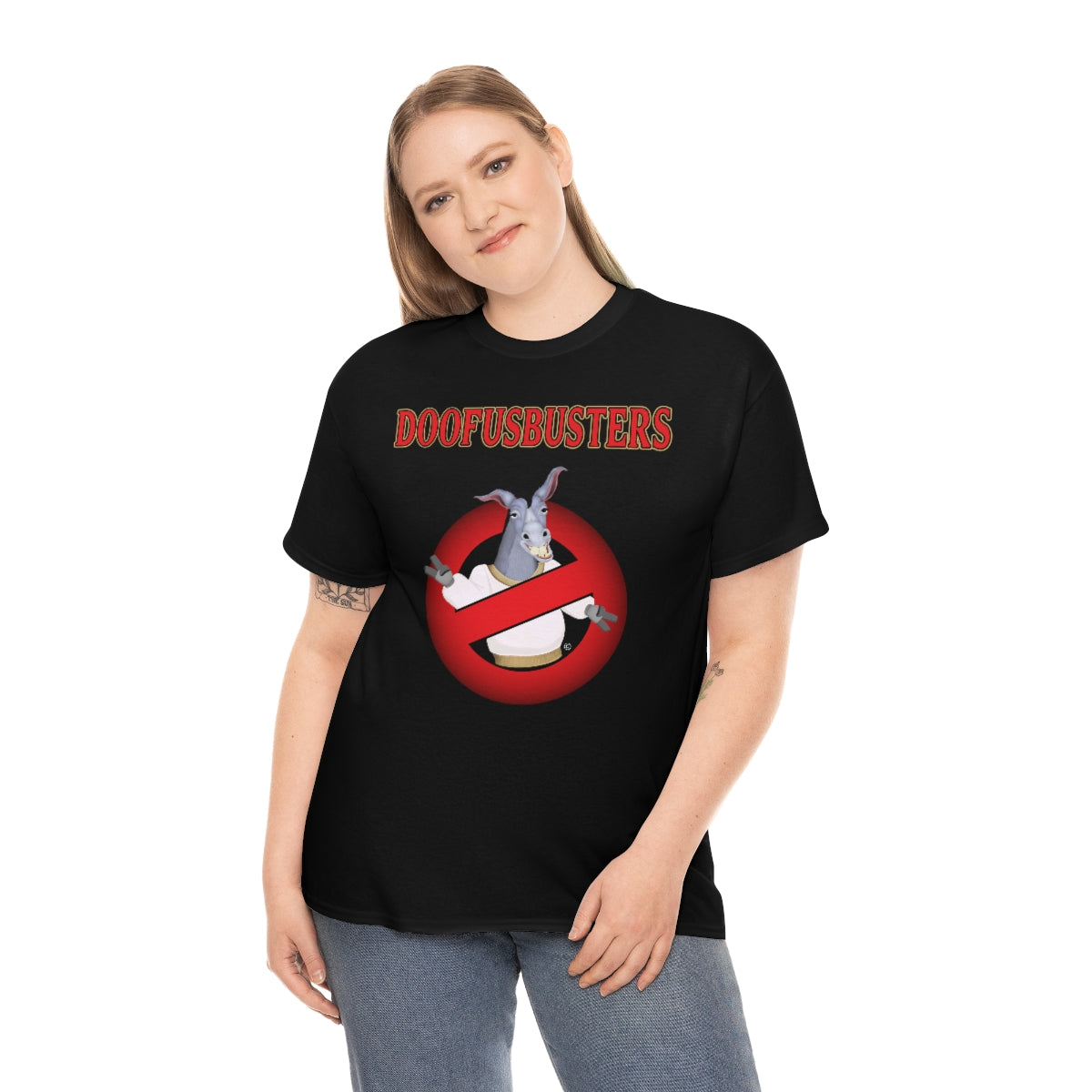 Doofus Busters Ghost Busters Parody Short Sleeve T-Shirt Unisex