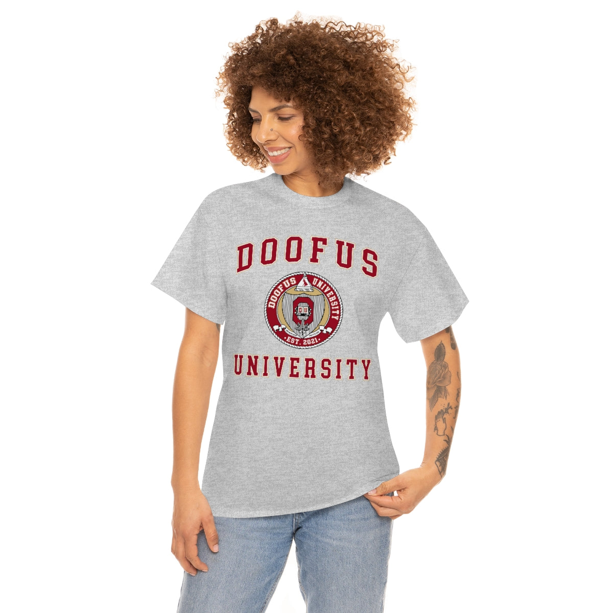 Doofus University ™ Ohio Style Unisex Short Sleeve T Shirt Funny Gag Gift Idea
