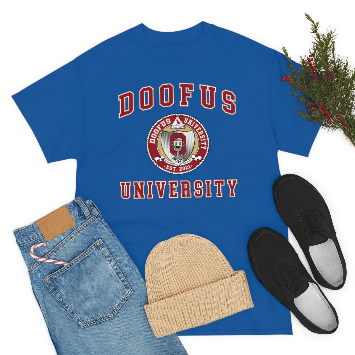Doofus University ™ Ohio Style Unisex Short Sleeve T Shirt Funny Gag Gift Idea