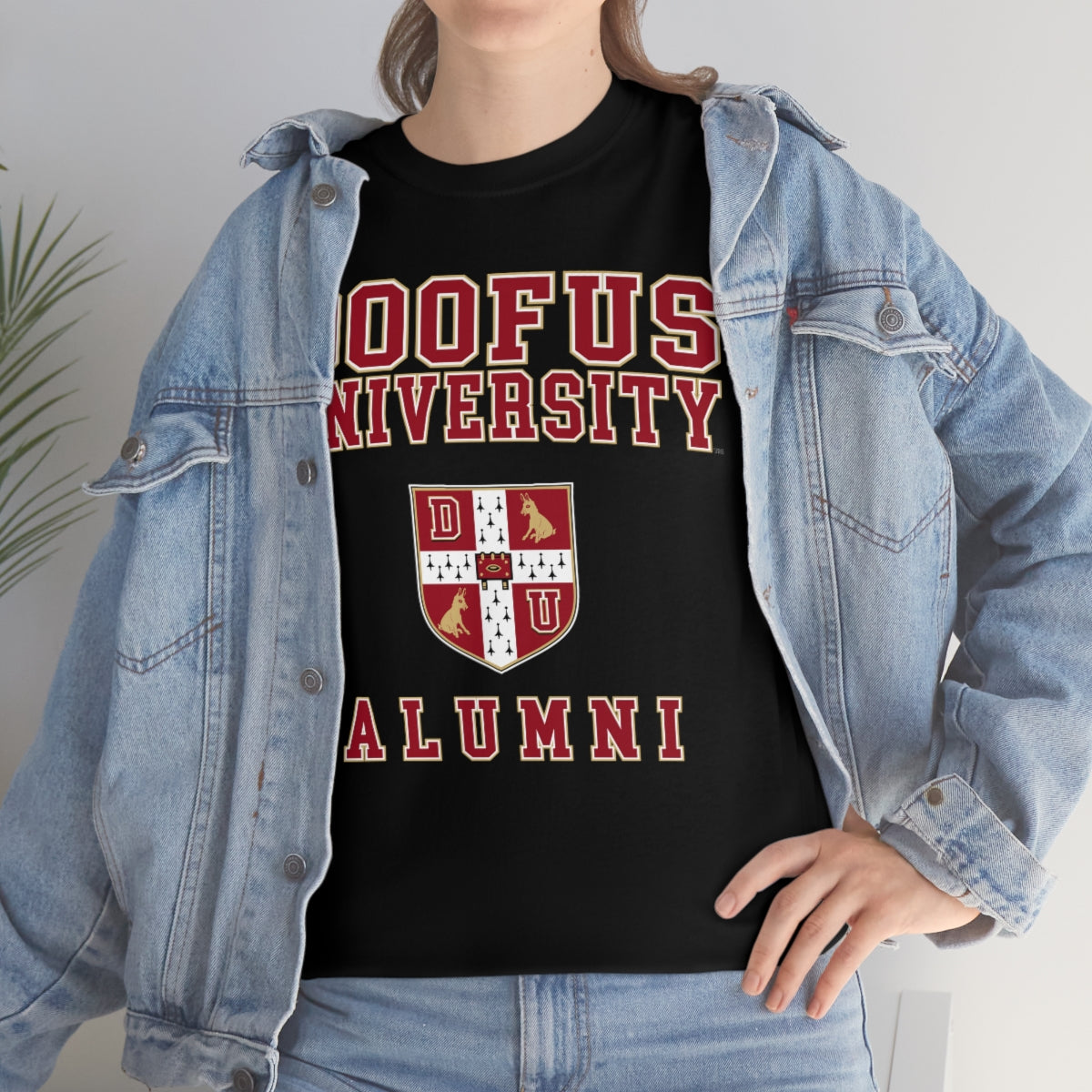 Doofus University™ Alumni Unisex Funny Gift Idea Short Sleeve T Shirt