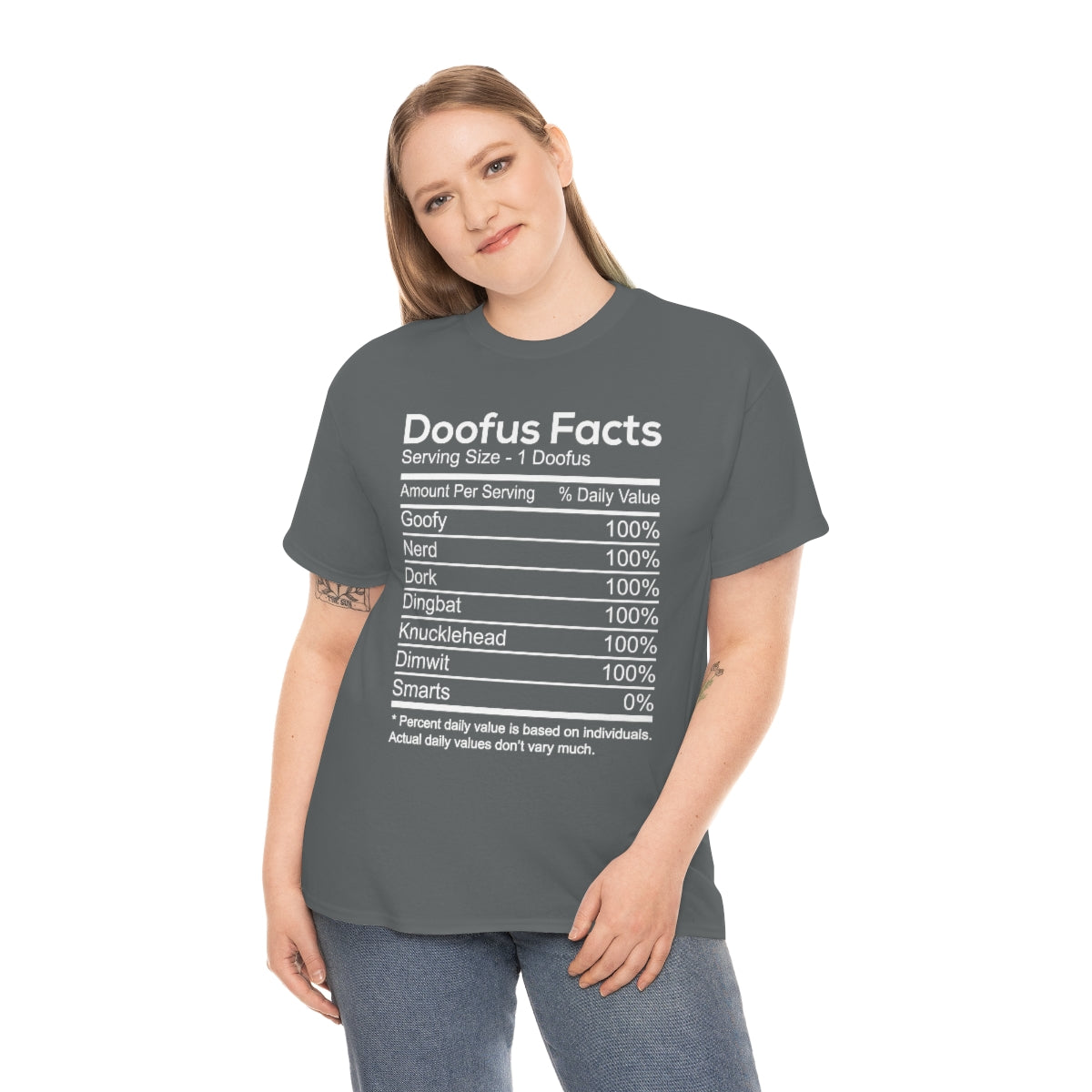 Doofus Facts Unisex Short Sleeve Tee