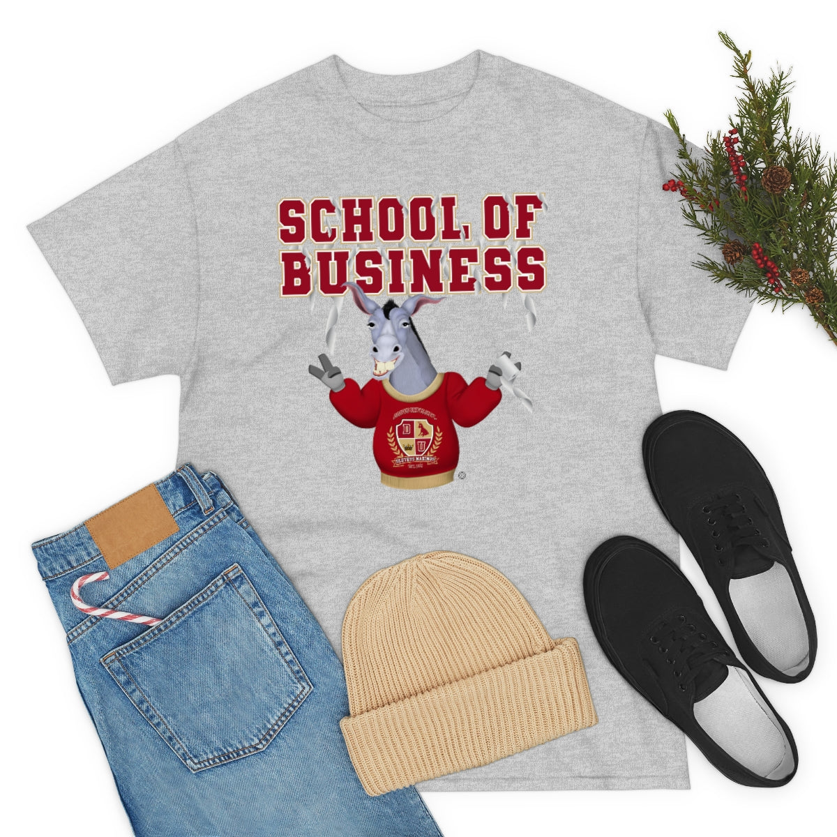 School of Business Unisex T-Shirt Funny Shirt Gag Gift Idea