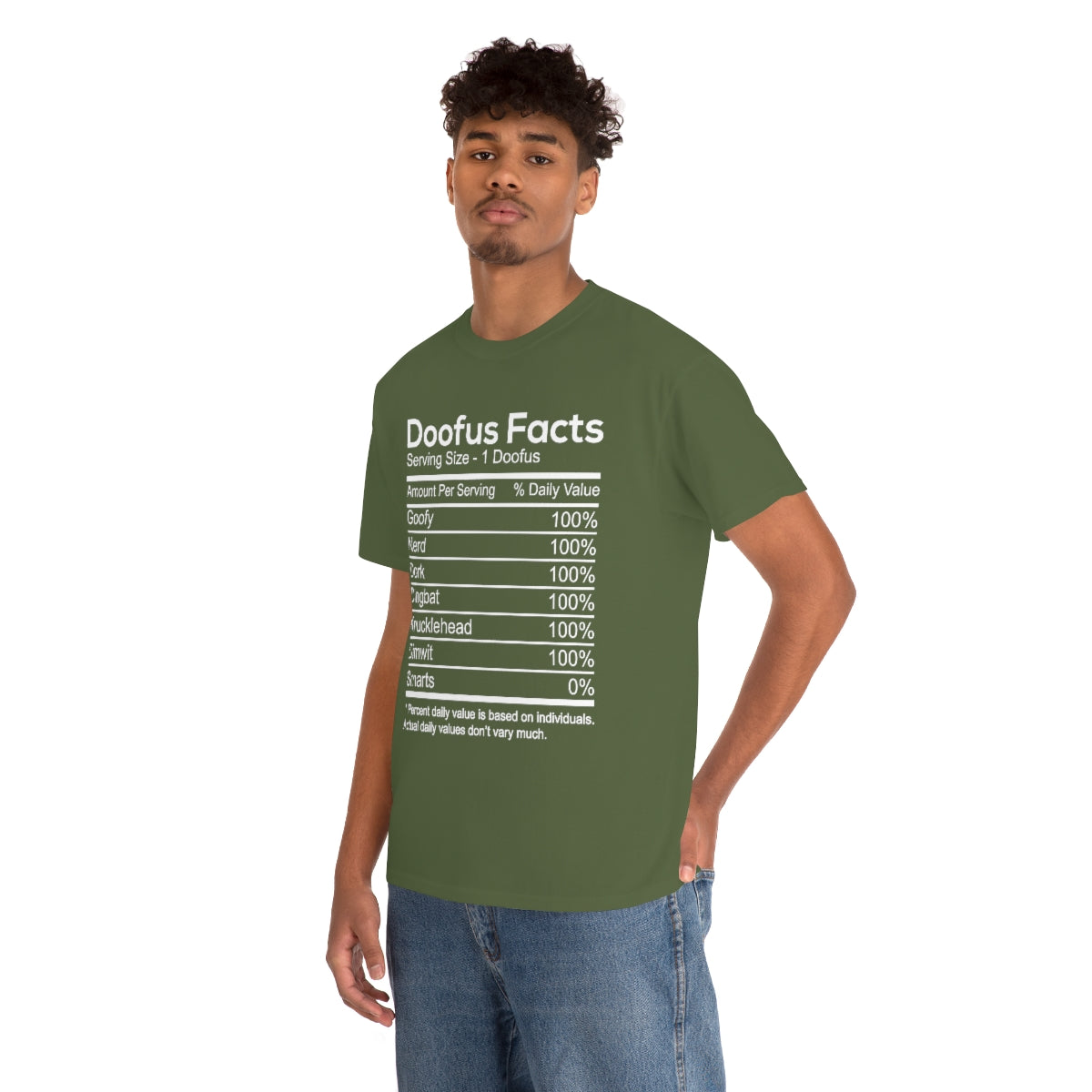 Doofus Facts Unisex Short Sleeve Tee