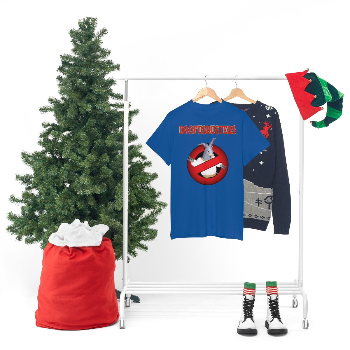 Doofus Busters Ghost Busters Parody Short Sleeve T-Shirt Unisex