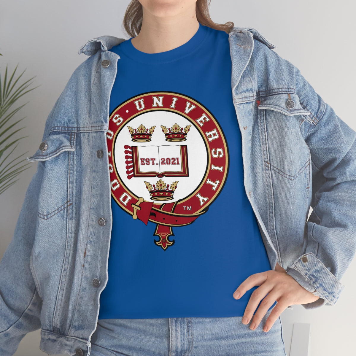 Doofus University™ Oxford University Style Unisex Funny Gag Gift Idea Humorous T Shirt