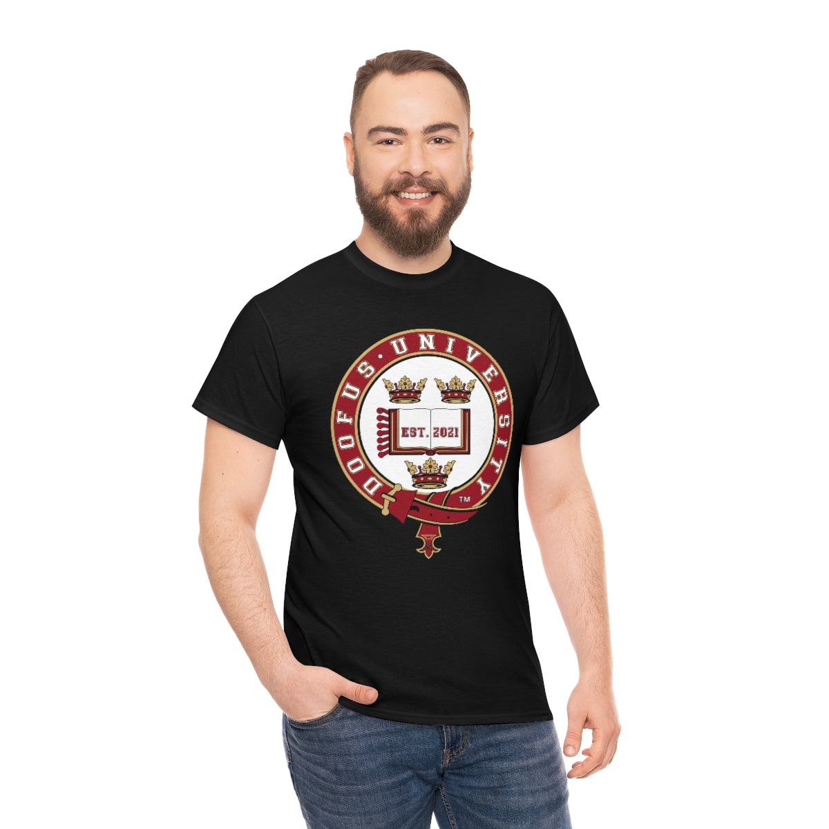 Doofus University™ Oxford University Style Unisex Funny Gag Gift Idea Humorous T Shirt