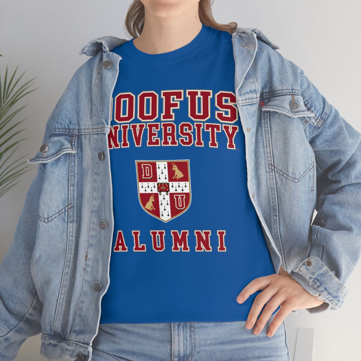 Doofus University™ Alumni Unisex Funny Gift Idea Short Sleeve T Shirt