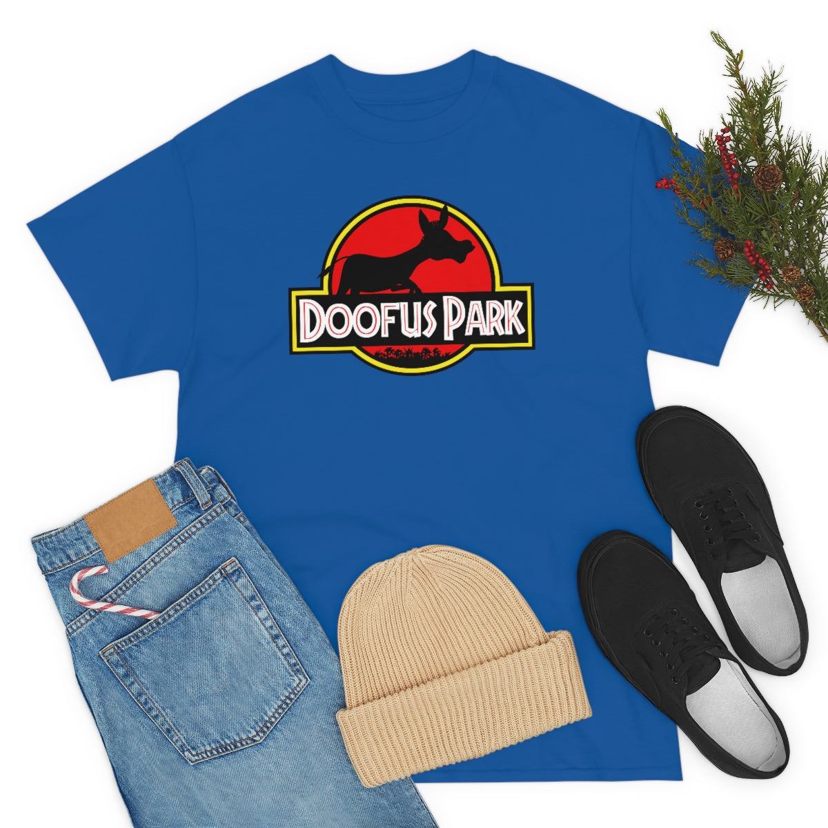 Doofus Park Jurassic Fun Unisex Short Sleeve Tee Funny Gag Gift Idea