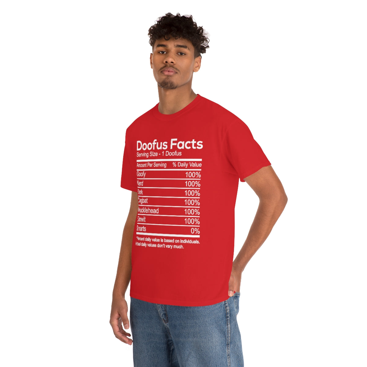 Doofus Facts Unisex Short Sleeve Tee