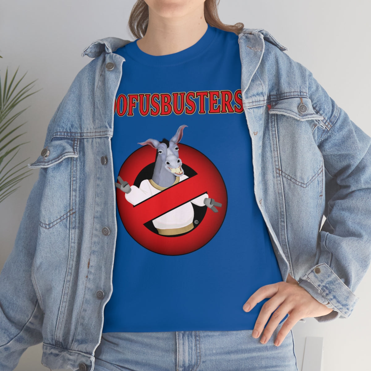 Doofus Busters Ghost Busters Parody Short Sleeve T-Shirt Unisex