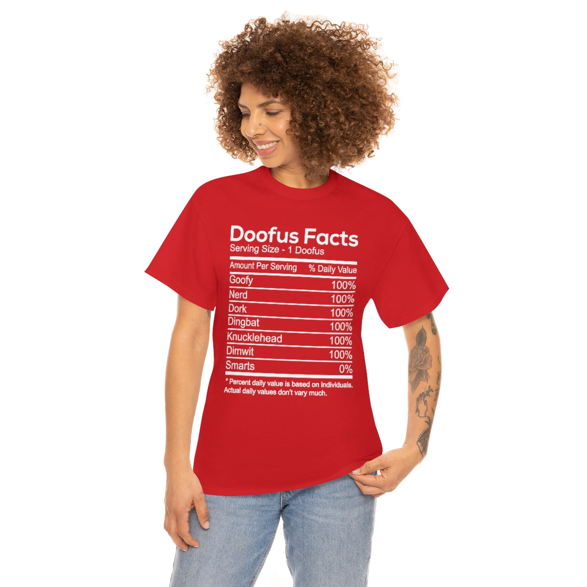 Doofus Facts Unisex Short Sleeve Tee