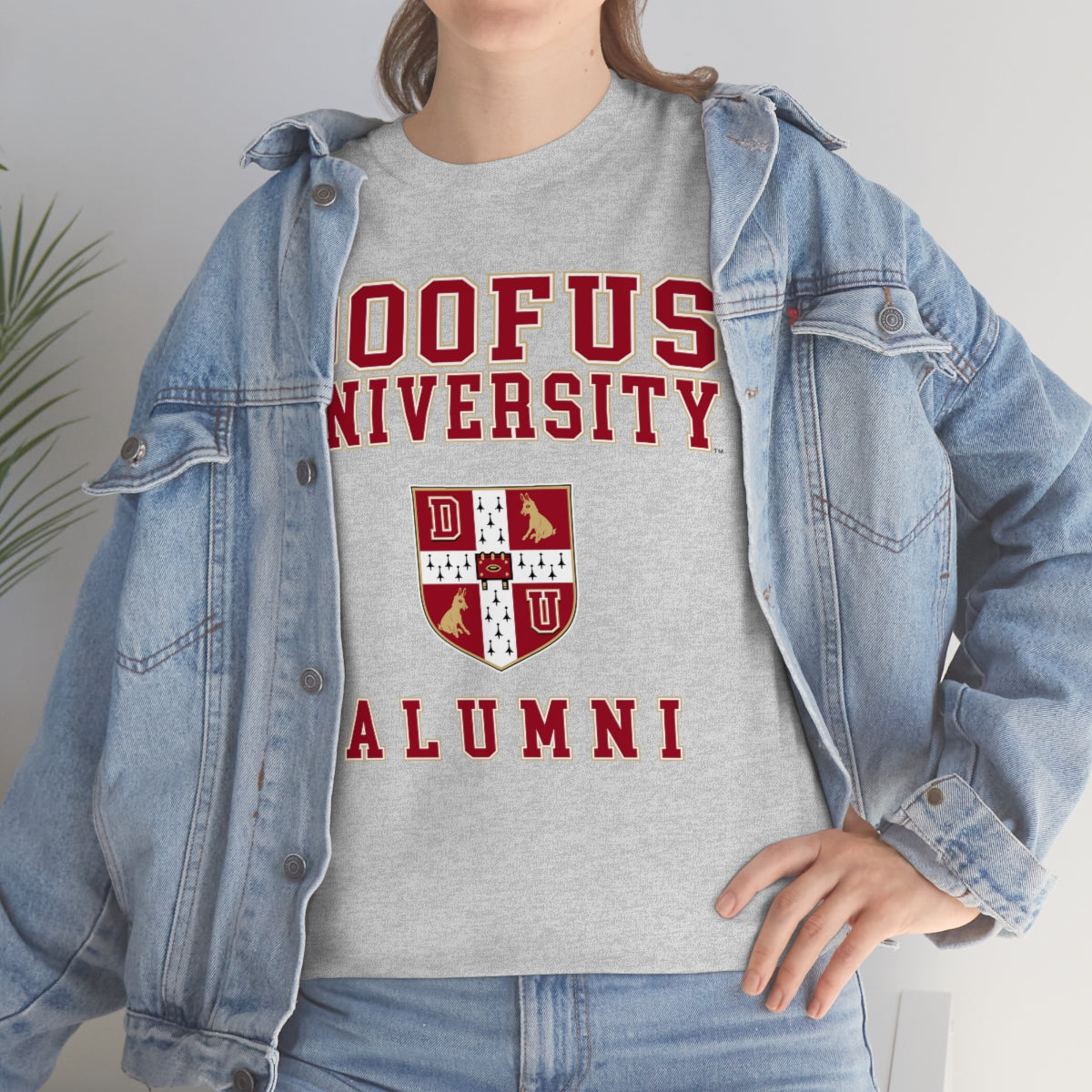 Doofus University™ Alumni Unisex Funny Gift Idea Short Sleeve T Shirt