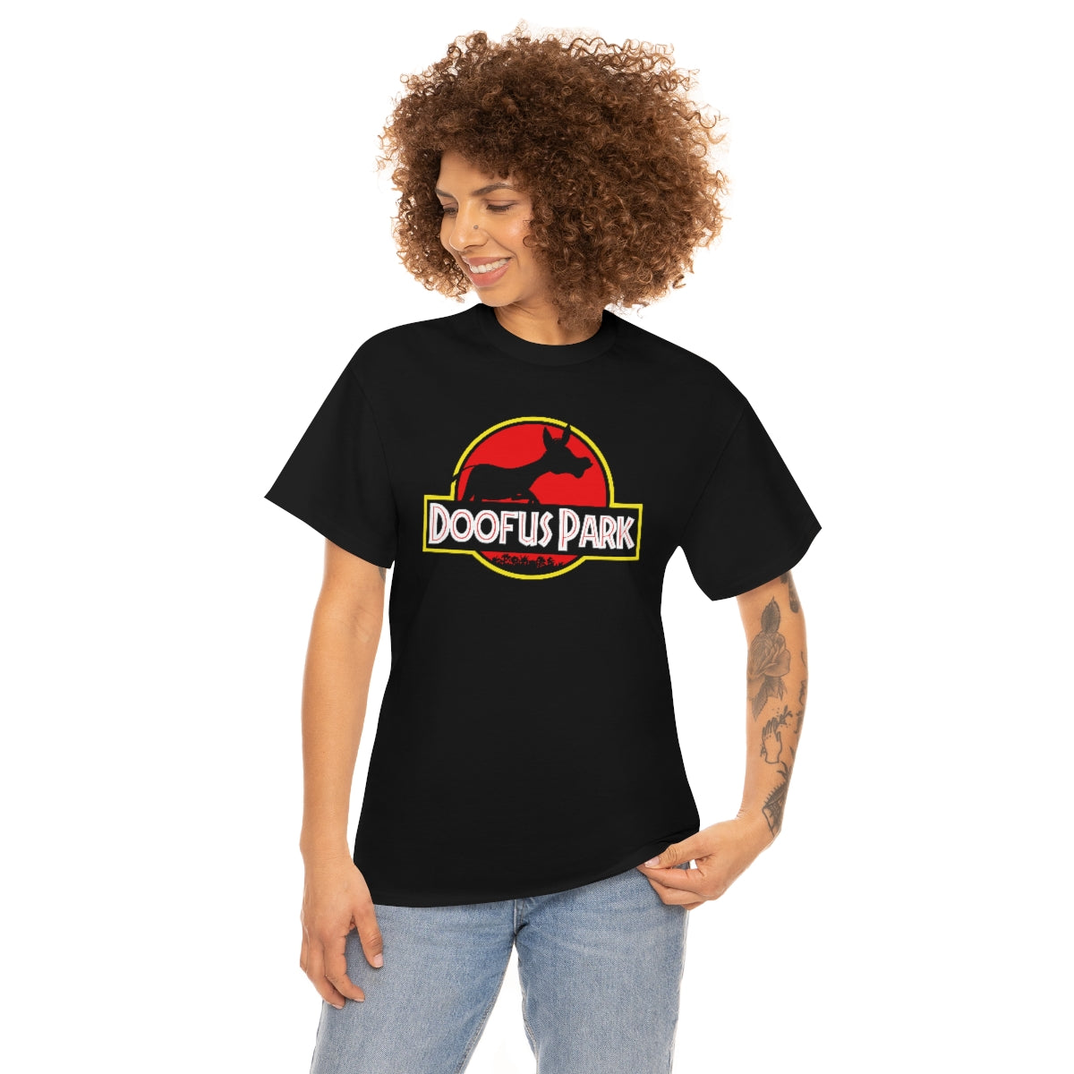 Doofus Park Jurassic Fun Unisex Short Sleeve Tee Funny Gag Gift Idea