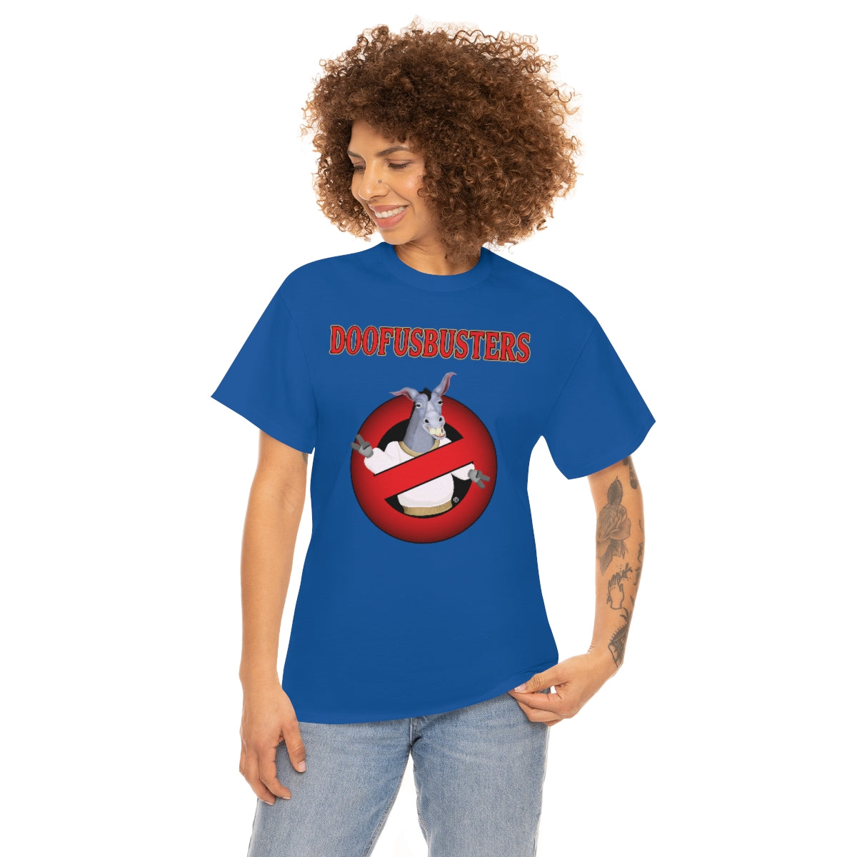Doofus Busters Ghost Busters Parody Short Sleeve T-Shirt Unisex
