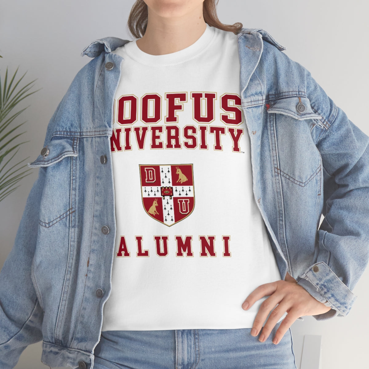 Doofus University™ Alumni Unisex Funny Gift Idea Short Sleeve T Shirt