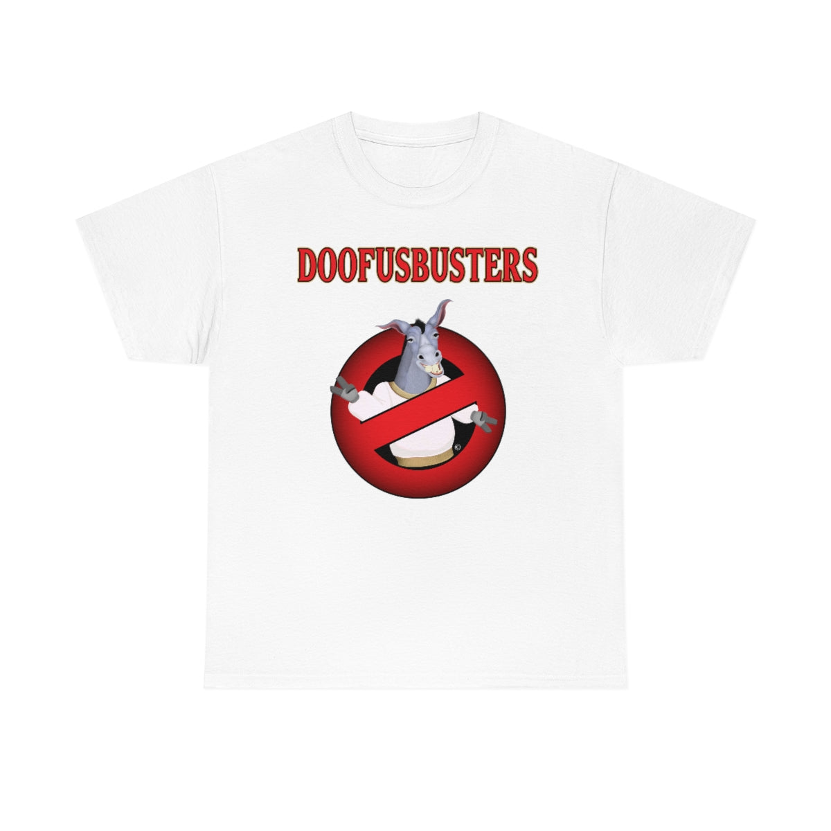 Doofus Busters Ghost Busters Parody Short Sleeve T-Shirt Unisex