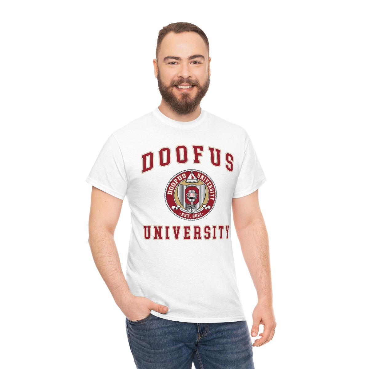 Doofus University ™ Ohio Style Unisex Short Sleeve T Shirt Funny Gag Gift Idea