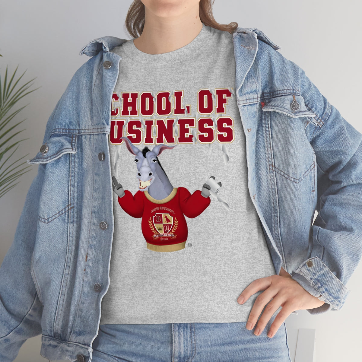 School of Business Unisex T-Shirt Funny Shirt Gag Gift Idea