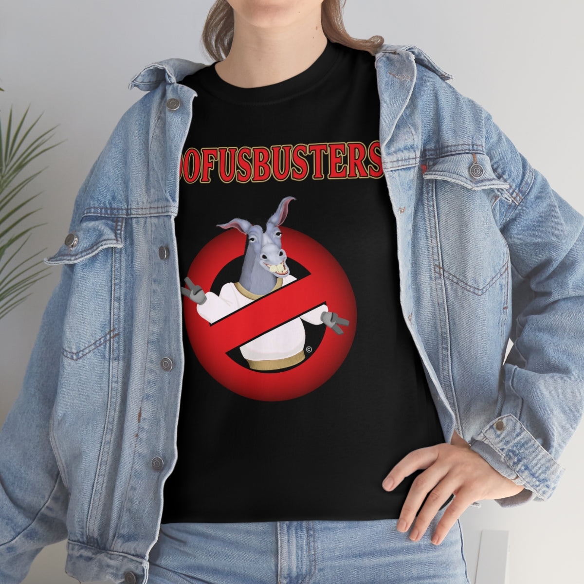 Doofus Busters Ghost Busters Parody Short Sleeve T-Shirt Unisex