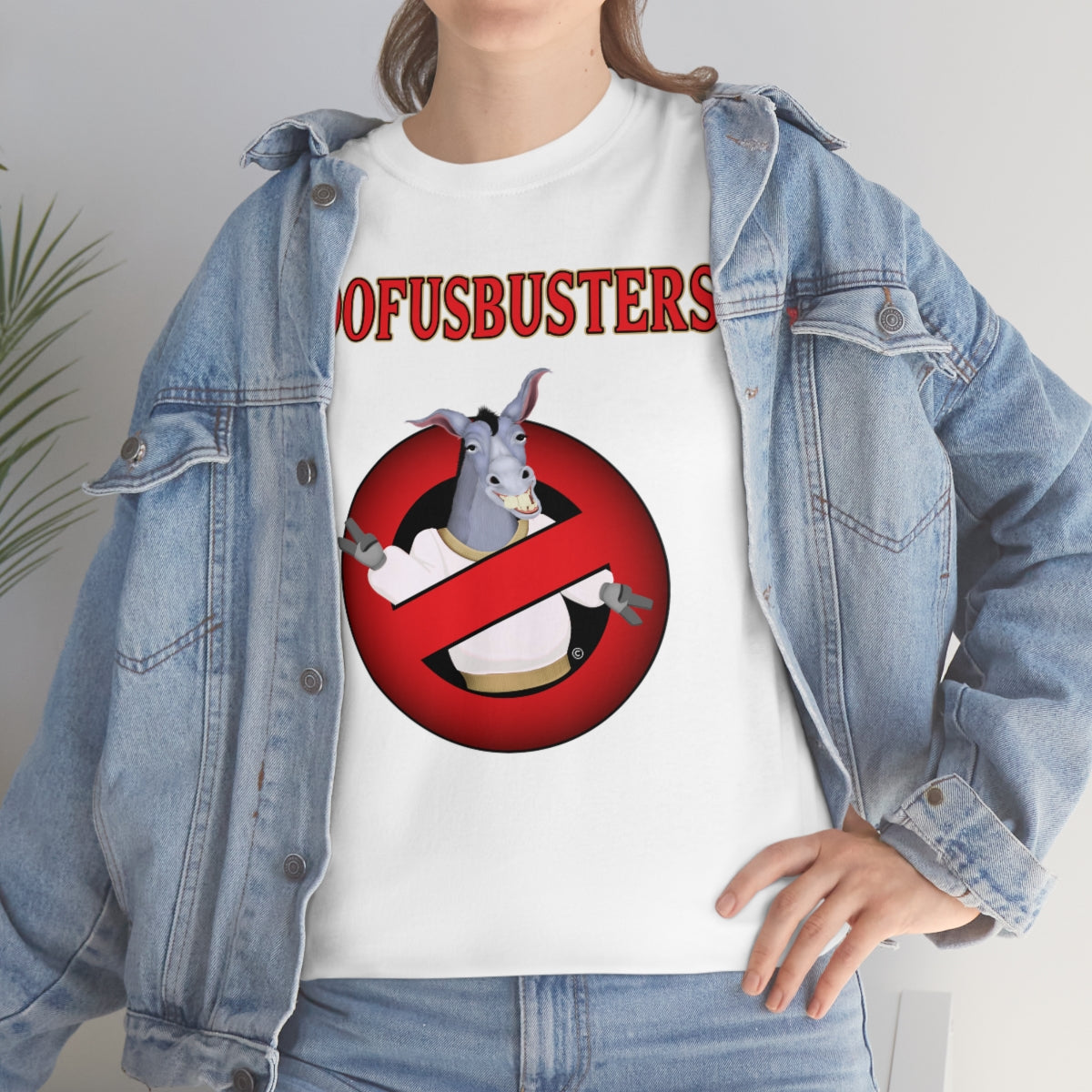 Doofus Busters Ghost Busters Parody Short Sleeve T-Shirt Unisex