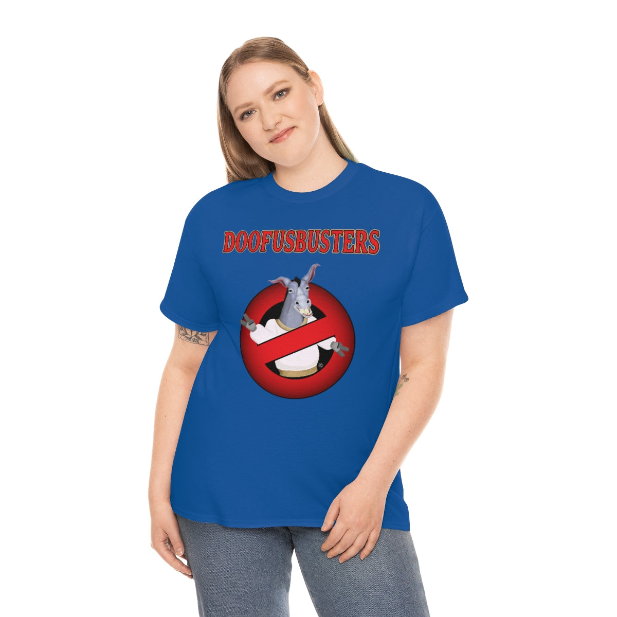 Doofus Busters Ghost Busters Parody Short Sleeve T-Shirt Unisex