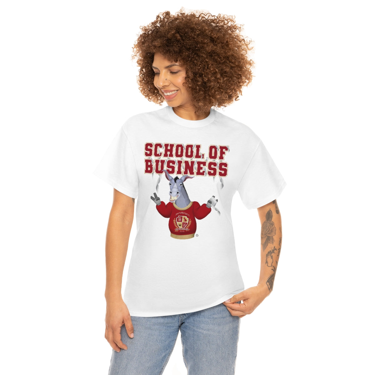 School of Business Unisex T-Shirt Funny Shirt Gag Gift Idea