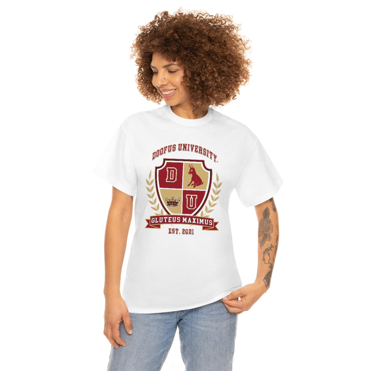 Official Doofus University™ Logo Unisex Short Sleeve Tee