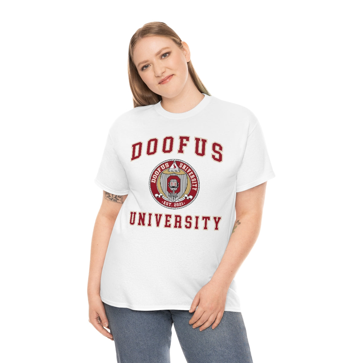 Doofus University ™ Ohio Style Unisex Short Sleeve T Shirt Funny Gag Gift Idea