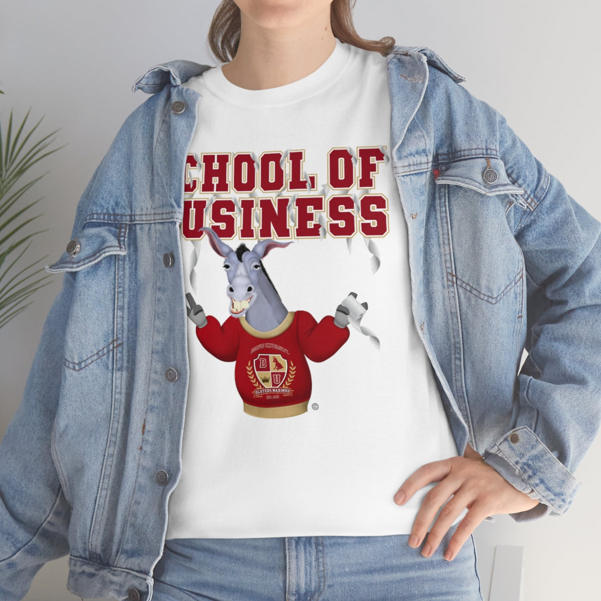 School of Business Unisex T-Shirt Funny Shirt Gag Gift Idea
