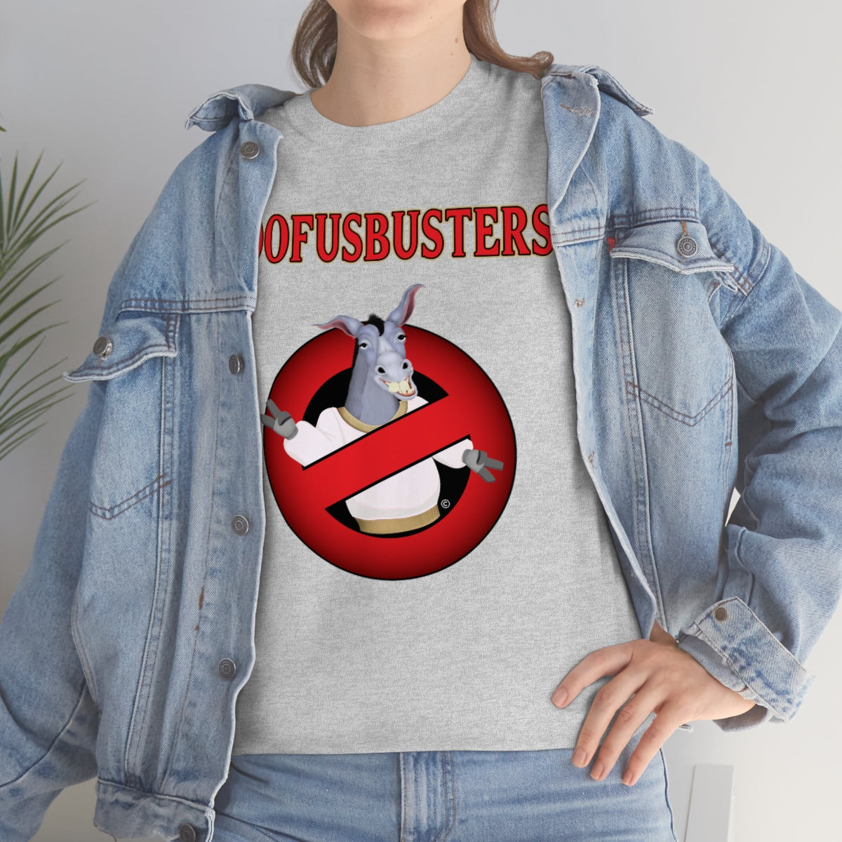 Doofus Busters Ghost Busters Parody Short Sleeve T-Shirt Unisex
